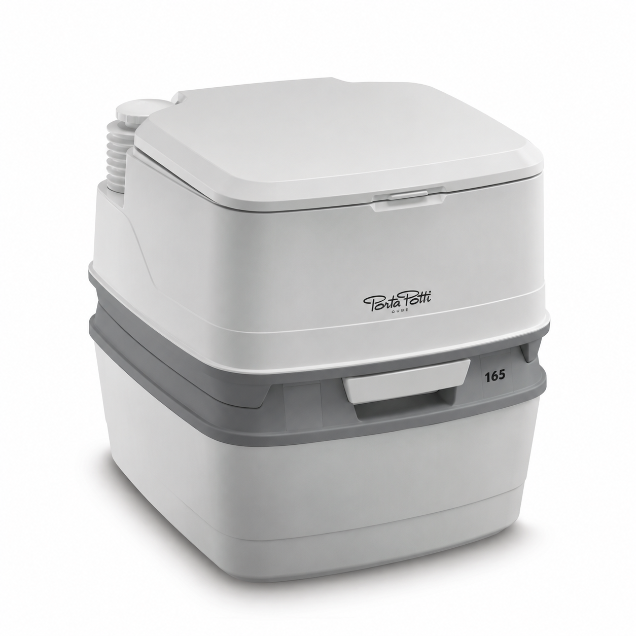 Преносима химическа тоалетна Thetford Porta Potti 165 в сив цвят